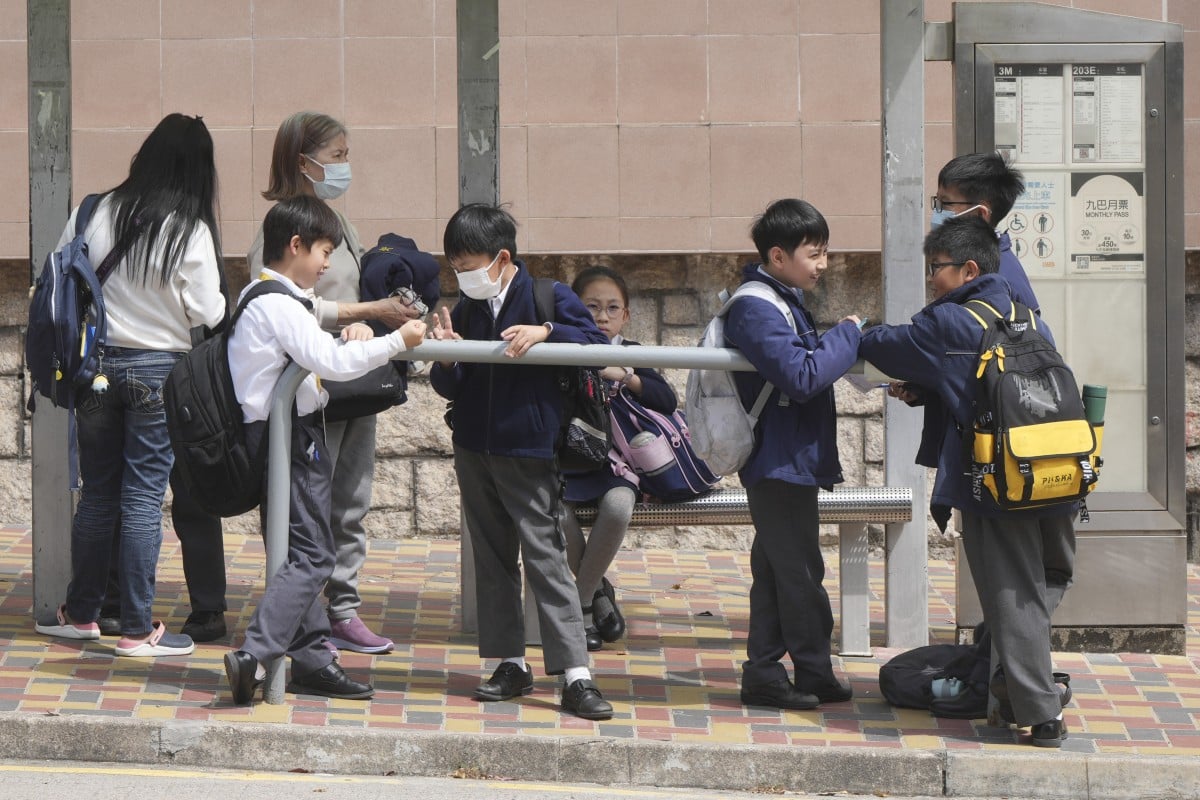 Primary school students in Tsz Wan Shan. Hong Kong schools are struggling to adapt as enrolment declines. Photo: Sam Tsang