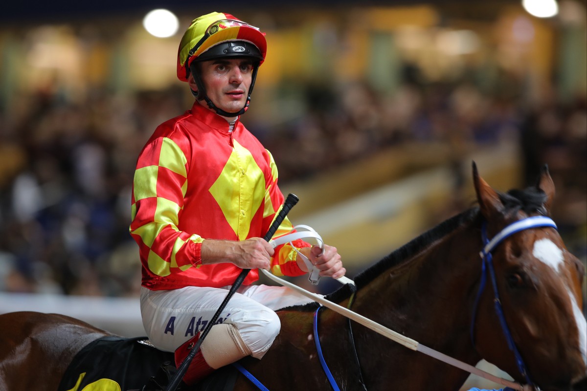 Andrea Atzeni has strong confidence in his two Group Three mounts at Sha Tin on Sunday. Photos: Kenneth Chan