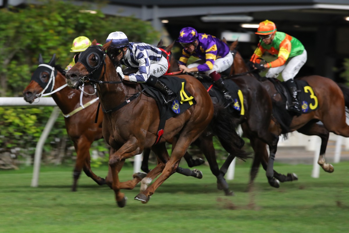Seasons Wit powers home under Lyle Hewitson at Happy Valley. Photos: Kenneth Chan