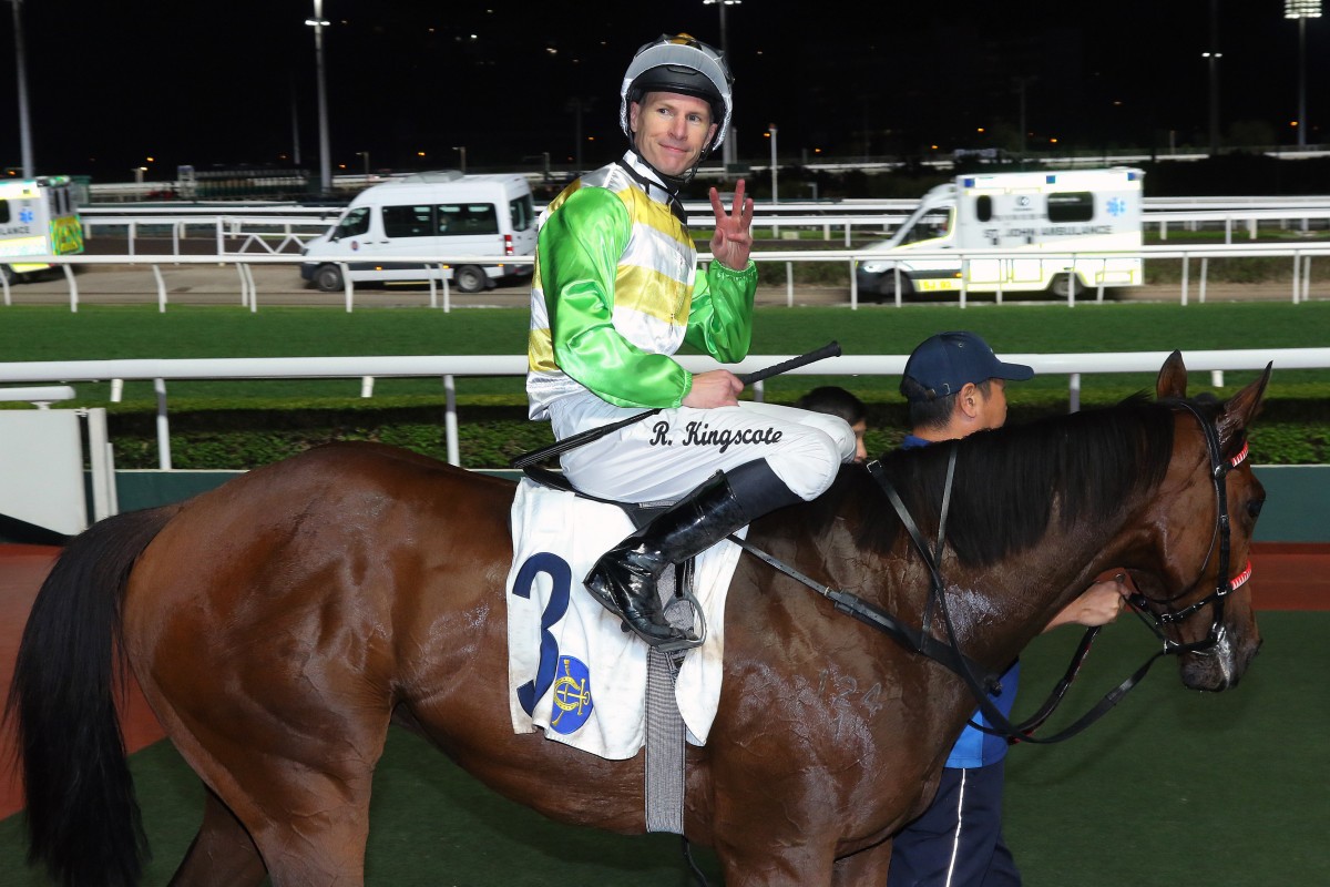 British jockey Richard Kingscote will rejoin the Hong Kong roster for the 2025-26 season. Photo: Kenneth Chan