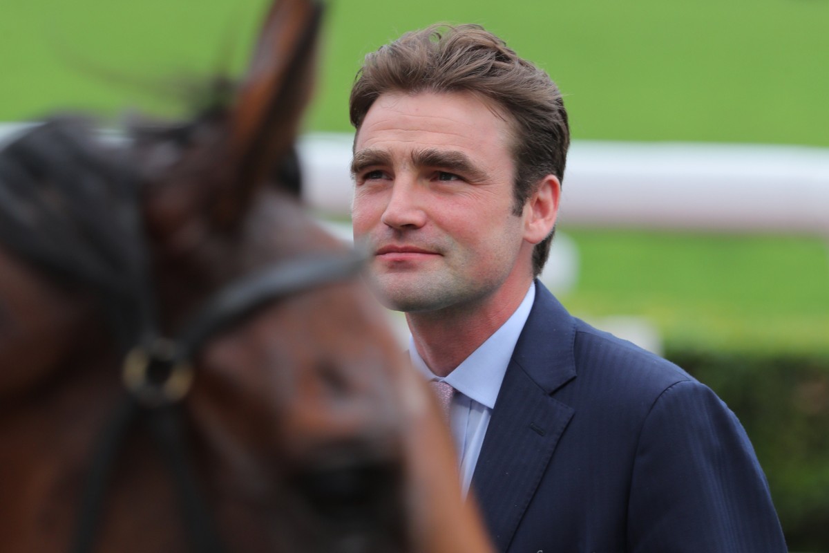 David Eustace and Light Years Charm after a win. Photo: Kenneth Chan