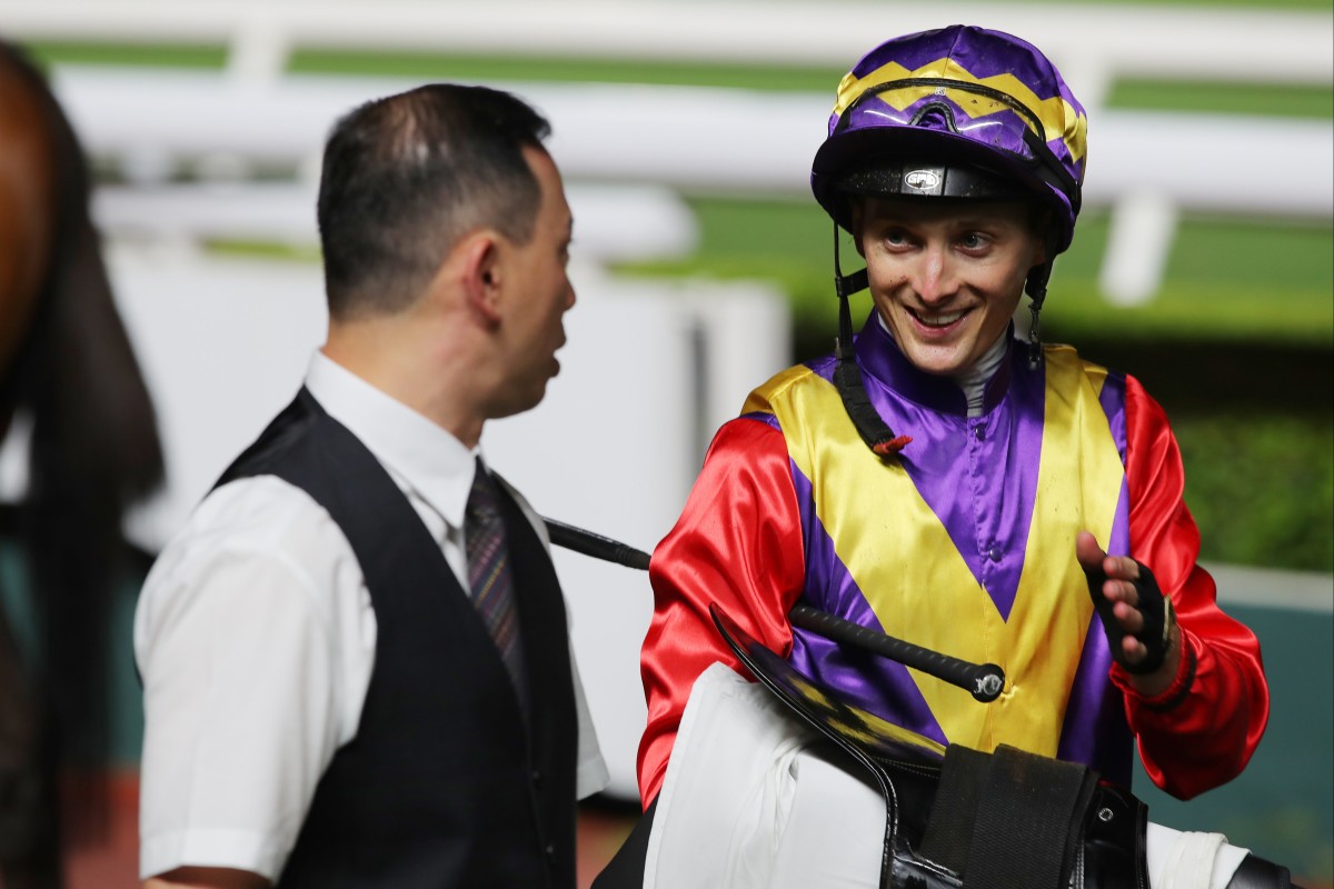 Harry Bentley is relishing the chance to partner Lo Rider on Tuesday. Photos: Kenneth Chan