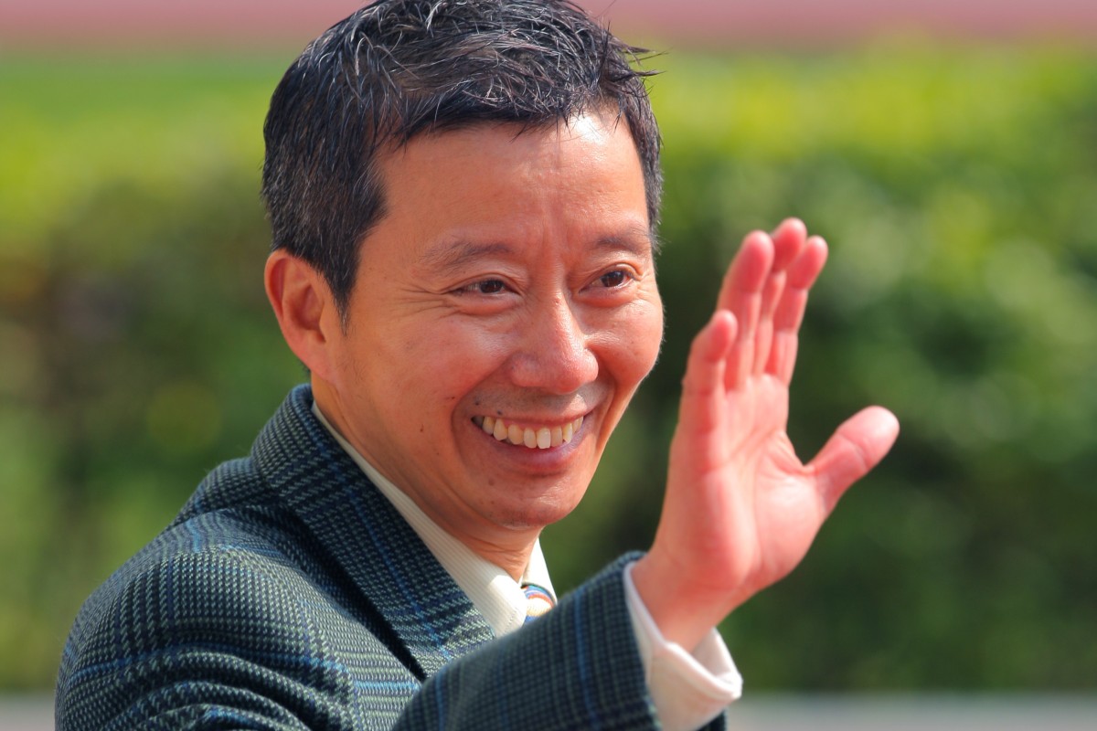 Benno Yung enjoys a winner at Sha Tin in 2013. Photos: Kenneth Chan