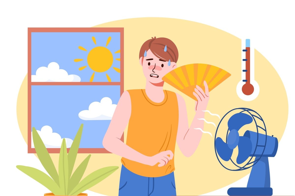 Not only is extremely hot weather uncomfortable, but it could also affect how our bodies age. Photo: Shutterstock