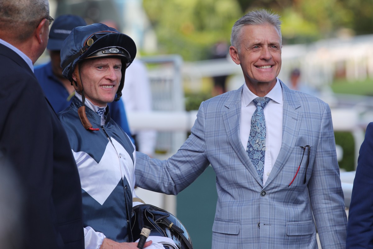Jockey Zac Purton and trainer Mark Newnham dominated the month of October. Photos: Kenneth Chan
