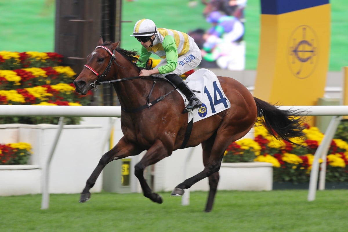 Rising Force cruises to victory under Richard Kingscote. Photos: Kenneth Chan