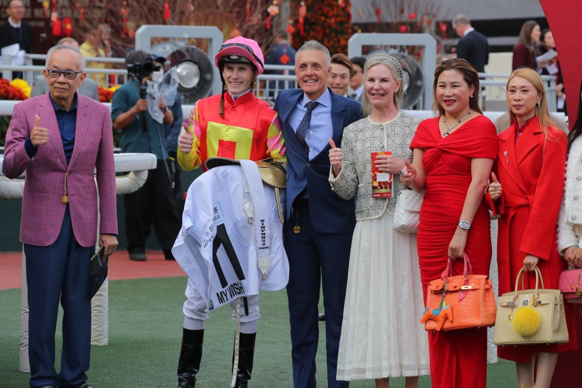 My Wish’s connections after his Hong Kong Classic Mile success. Photos: Kenneth Chan