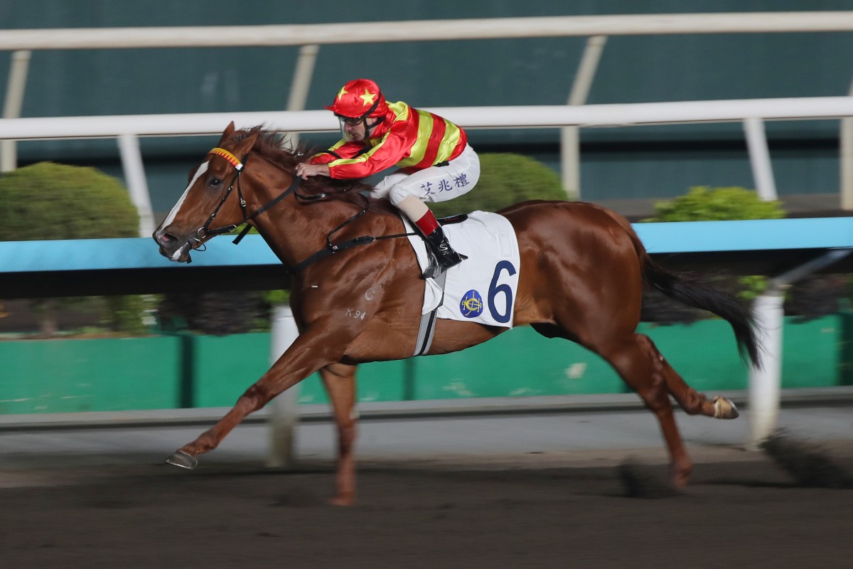 New Forest and Andrea Atzeni win at Sha Tin. Photos: Kenneth Chan