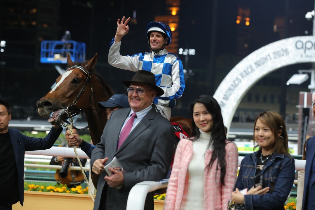 Storm Rider after his most recent Happy Valley win. Photos: Kenneth Chan