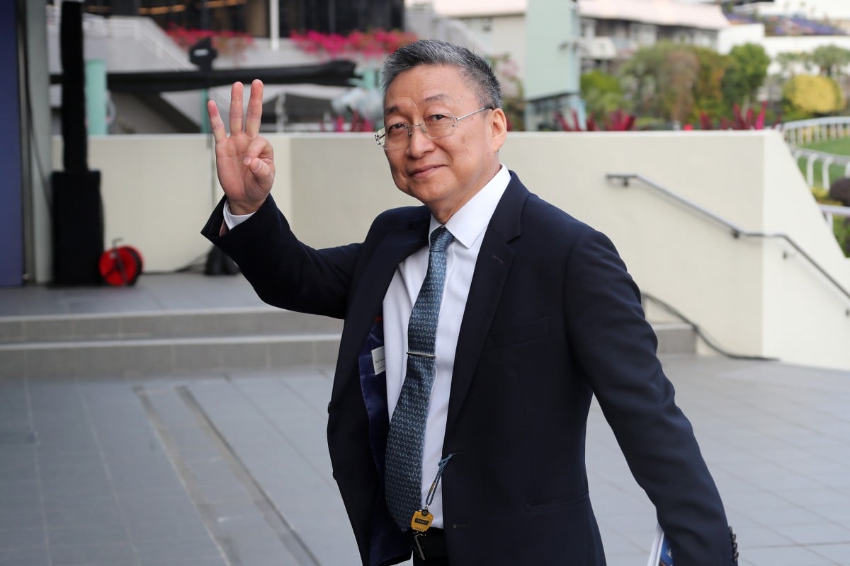 Francis Lui celebrates a treble at Sha Tin last month. Photos: Kenneth Chan