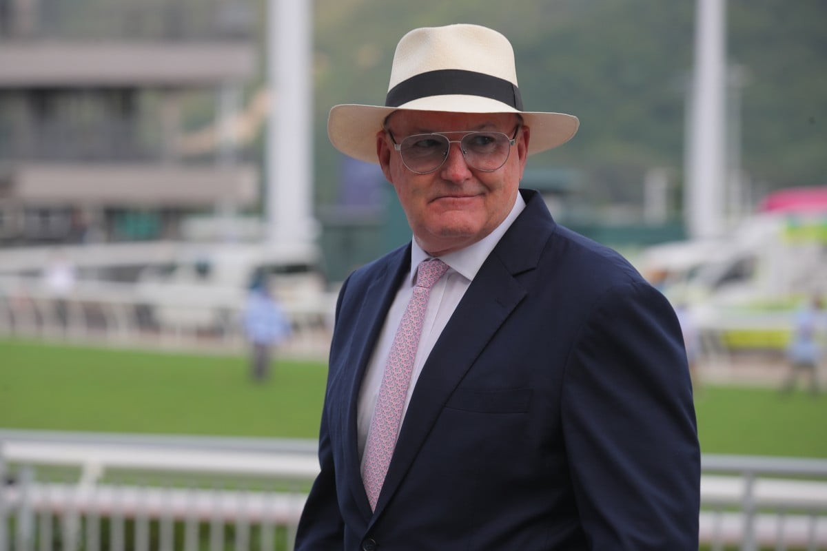 Trainer David Hayes at Sha Tin. Photos: Kenneth Chan
