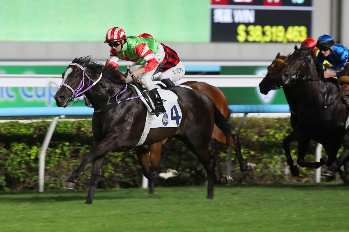 Top Dragon wins at Sha Tin last October. Photos: Kenneth Chan
