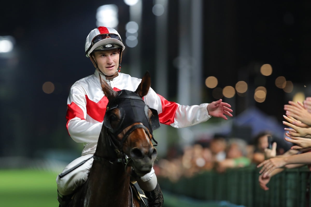 Luke Ferraris heads into the Shergar Cup on the back of a 35-win season and relishing the chance to tick off another big career milestone. Photo: Kenneth Chan.