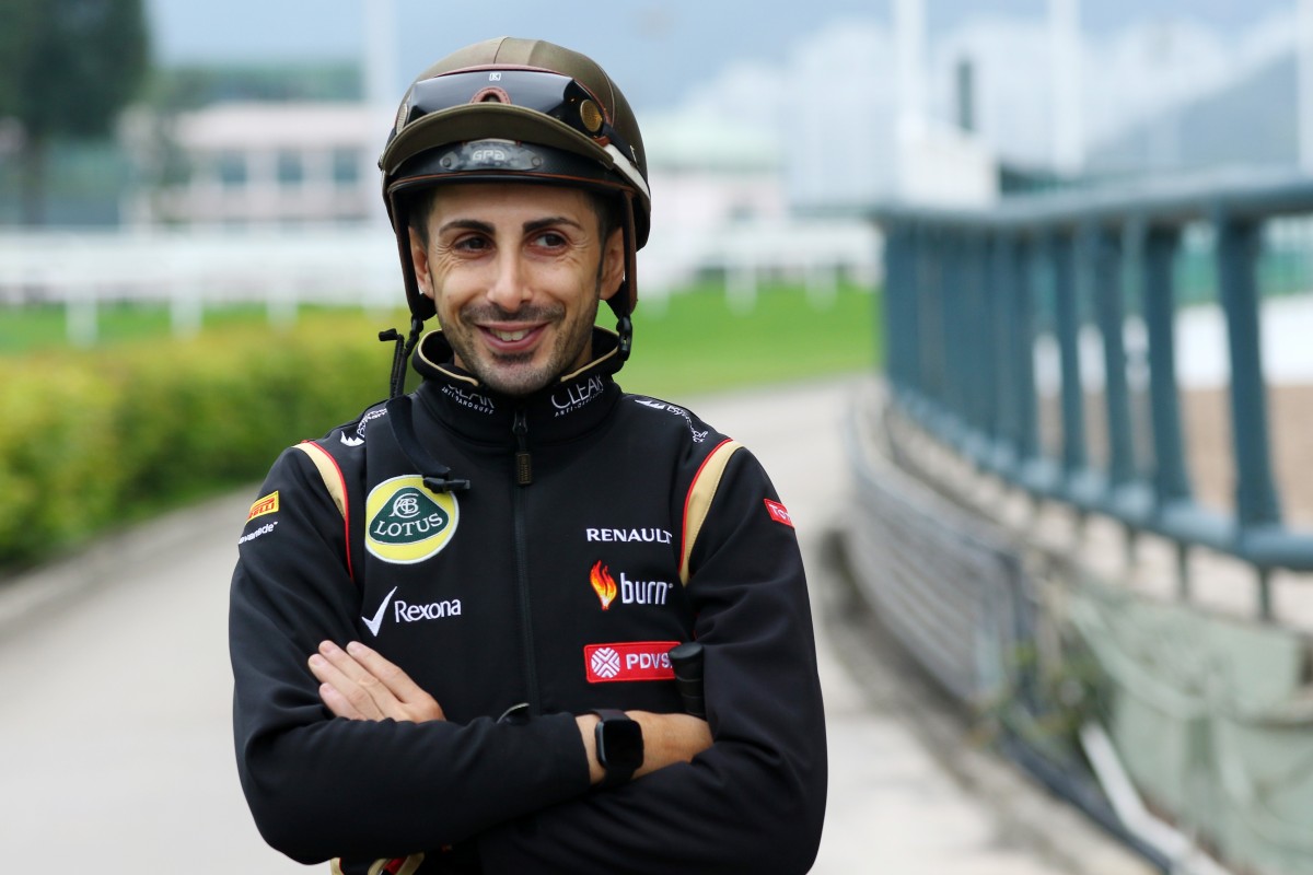 Jockey Alberto Sanna is almost ready to return to trackwork. Photos: Kenneth Chan