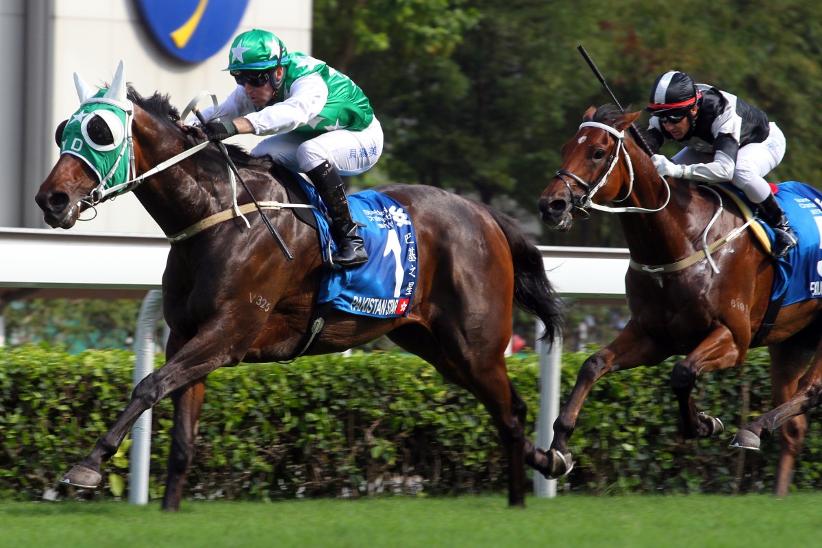 Pakistan Star wins last year’s Champions & Chater Cup. Photos: Kenneth Chan