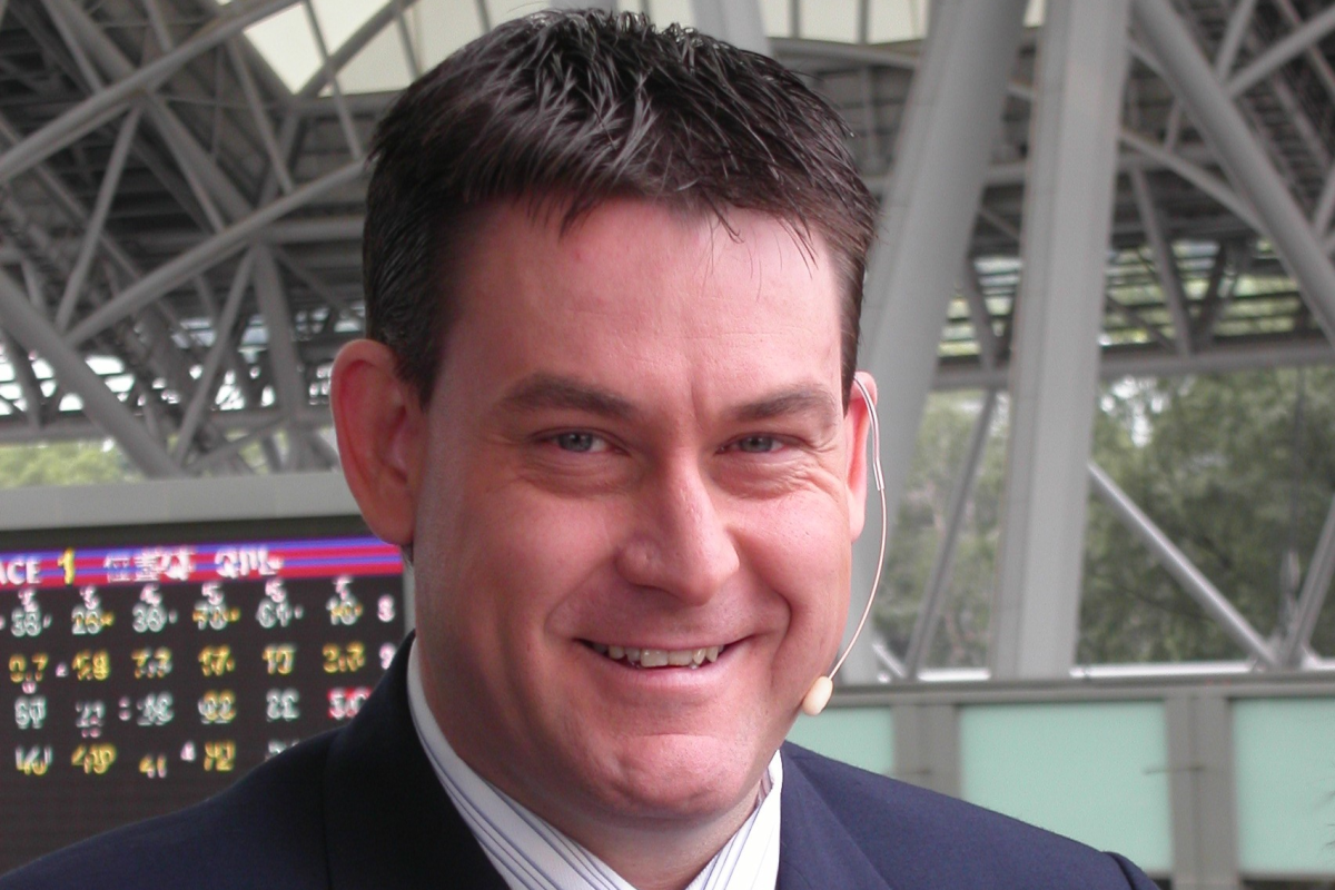 Hong Kong race caller Brett Davis. Photo: Handout