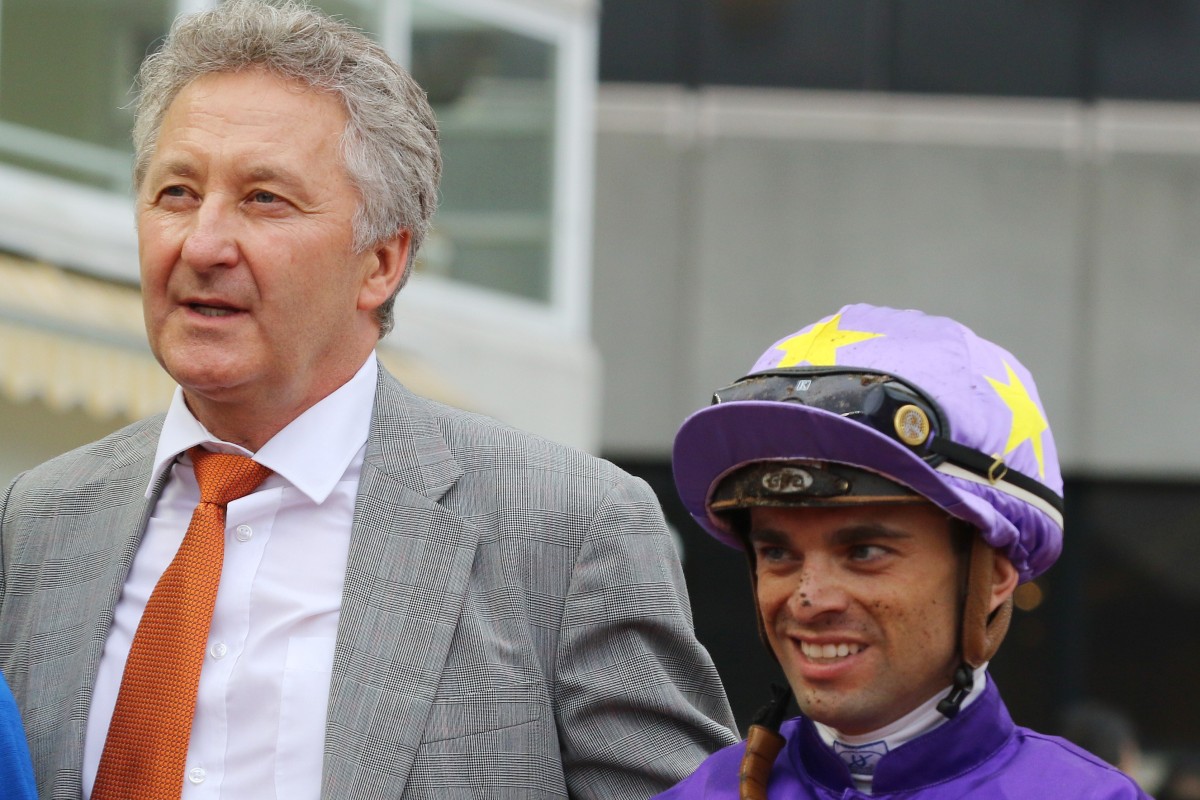 Umberto Rispoli and David Ferraris together after a winner last season. Photos: Kenneth Chan