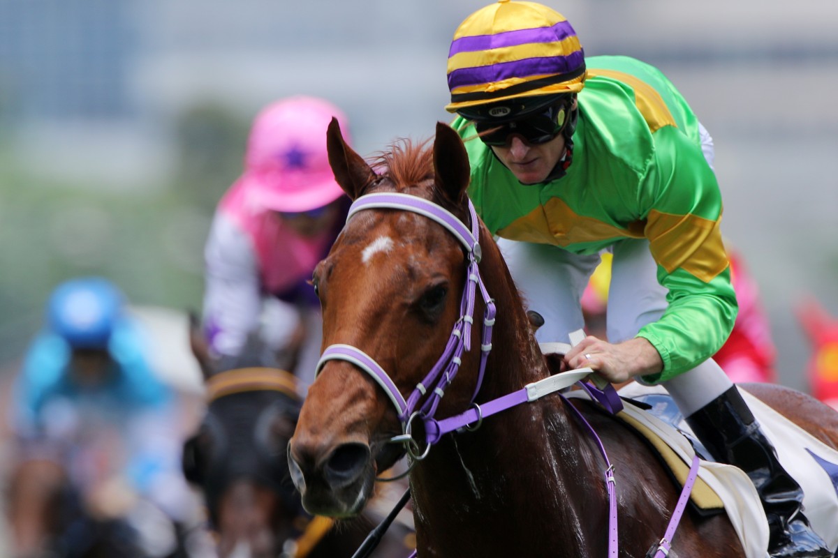 Zac Purton wins on Classic Unicorn last season. Photos: Kenneth Chan