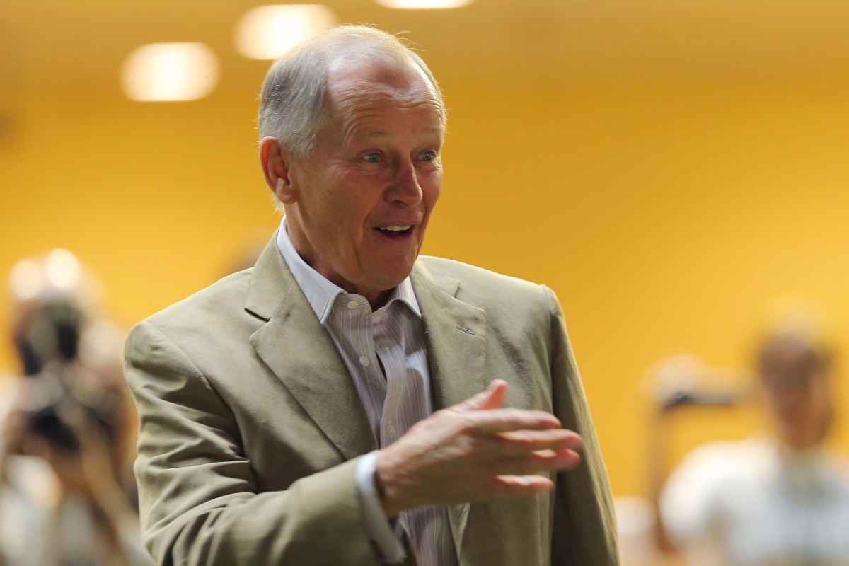 Trainer John Moore. Photos: Kenneth Chan