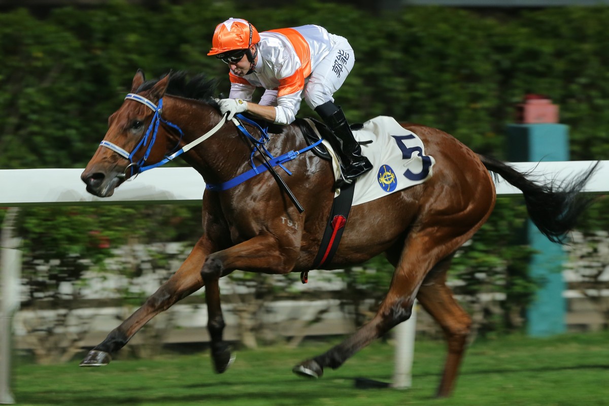 Neil Callan and Kiram put paid to their rivals at Happy Valley on Wednesday night. Photos: Kenneth Chan