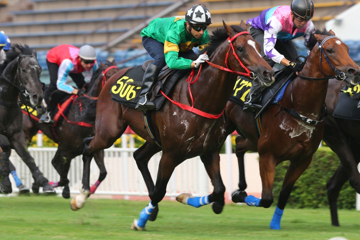 Extra Brut trials at Sha Tin last month. Photos: Kenneth Chan