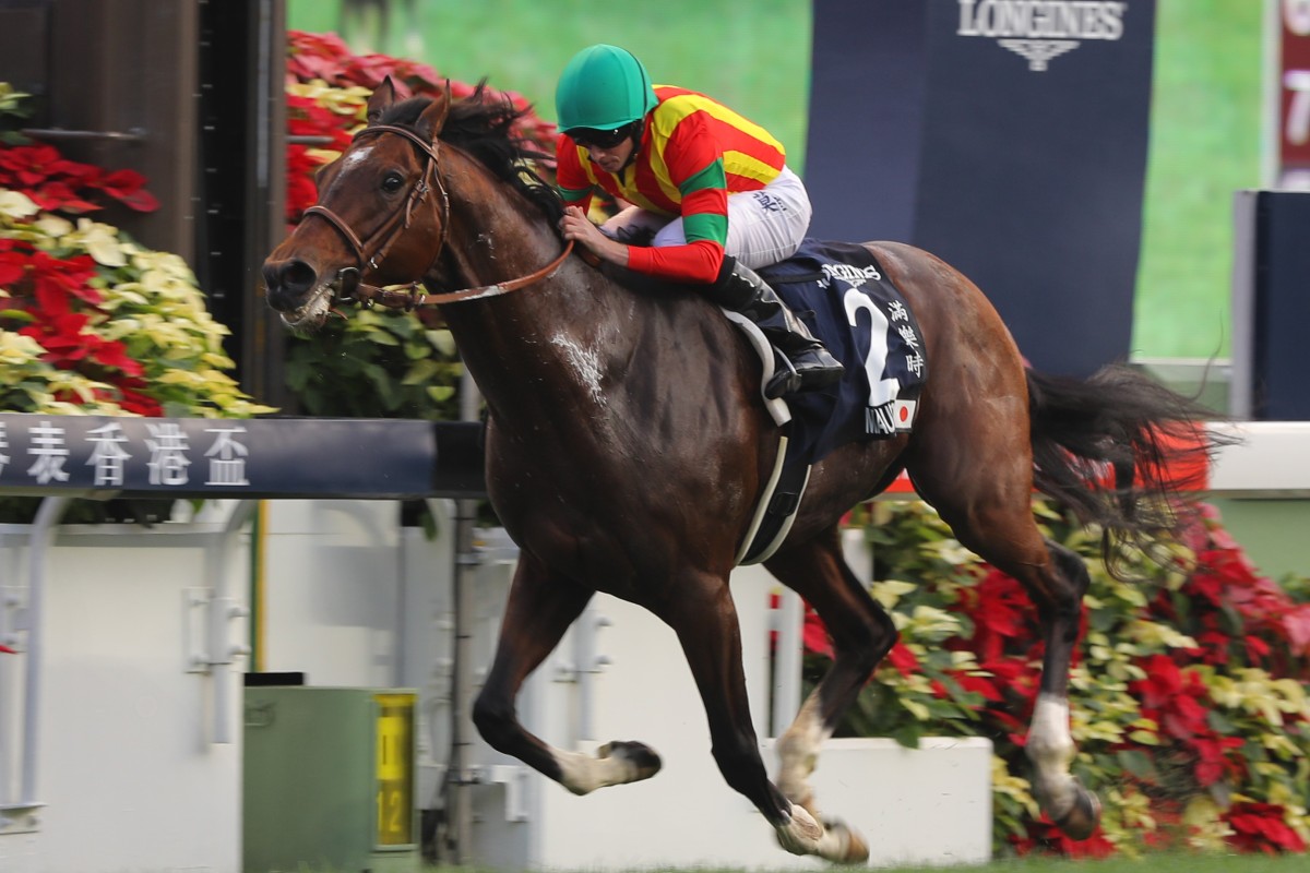 Maurice wins the Hong Kong Cup in 2016 at Sha Tin. Photos: Kenneth Chan