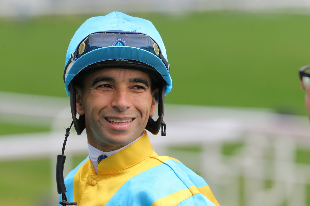 Joao Moreira will be absent from Sunday’s Sha Tin meeting. Photo: Kenneth Chan