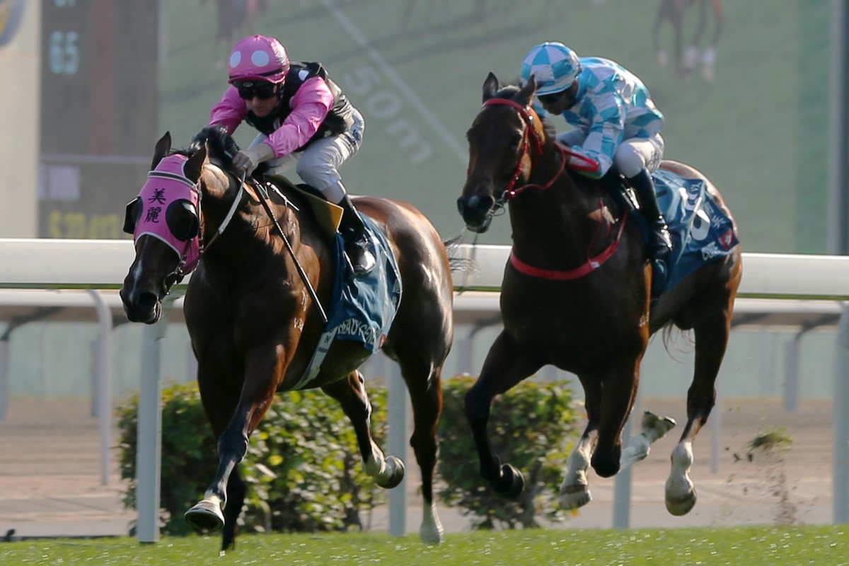 Beauty Generation wins the 2019 Stewards' Cup. Photos: Kenneth Chan