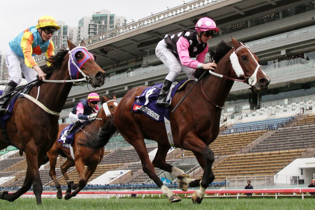 Beauty Generation takes out the Queen's Silver Jubilee Cup. Photos: Kenneth Chan