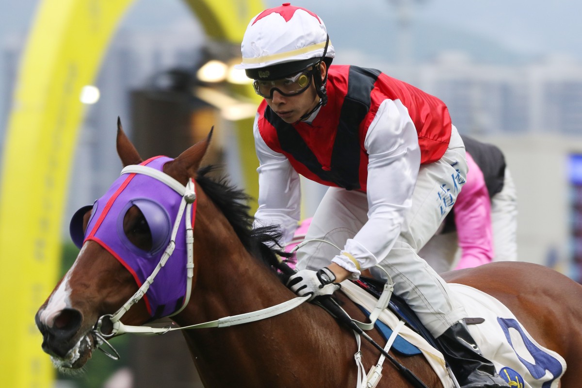 Victor Wong salutes aboard Multimillion in May last year. Photos: Kenneth Chan