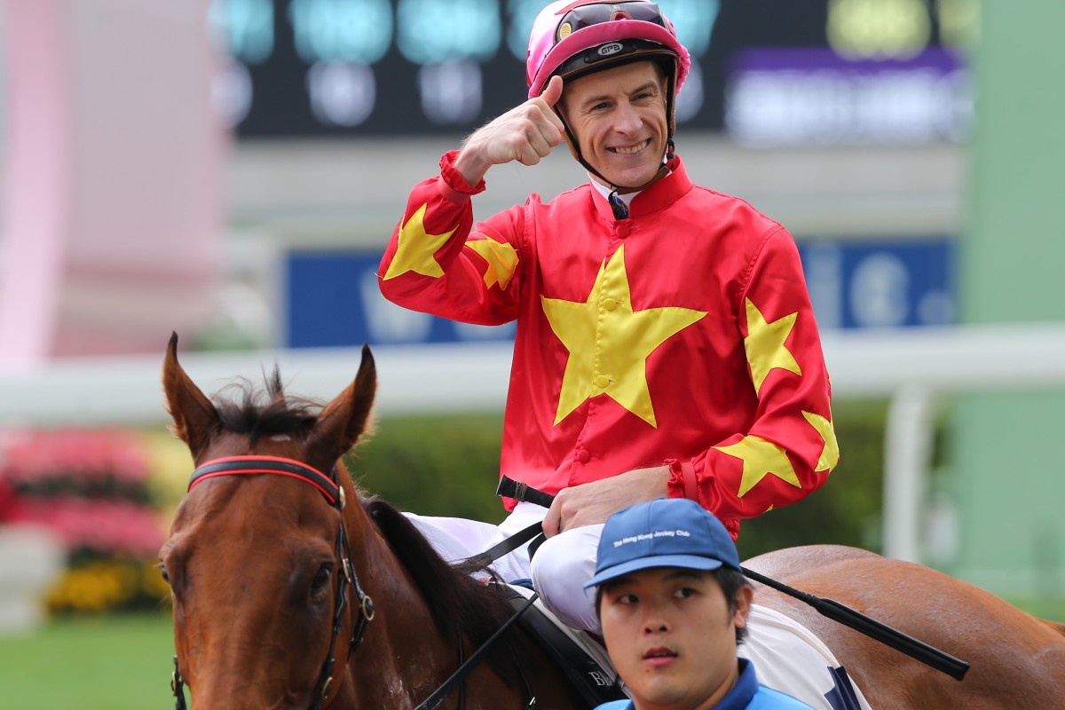 Blake Shinn returns after riding a winner at Sha Tin this season. Photos: Kenneth Chan