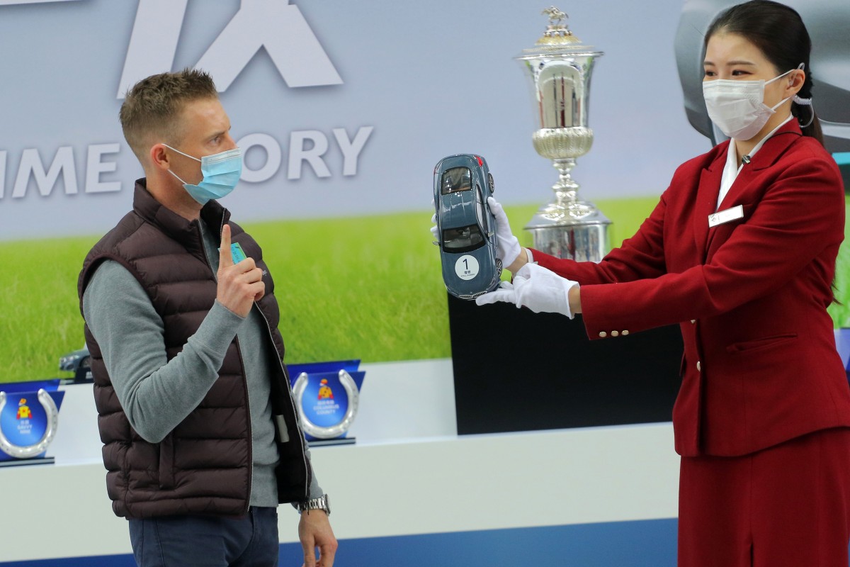 Zac Purton draws the barrier one for More Than This is Sunday’s BMW Hong Kong Derby. Photos: Kenneth Chan