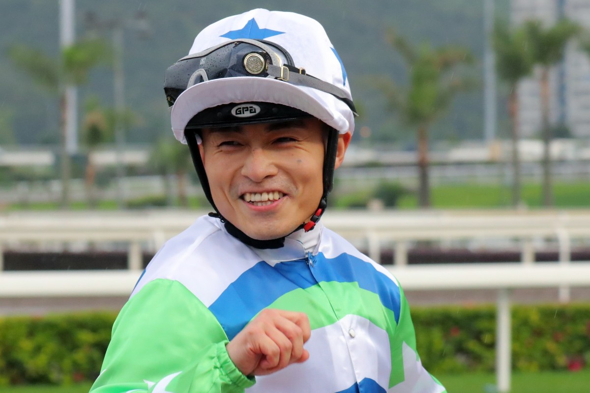 Keith Yeung is all smiles after winning on Voyage Star. Photos: Kenneth Chan