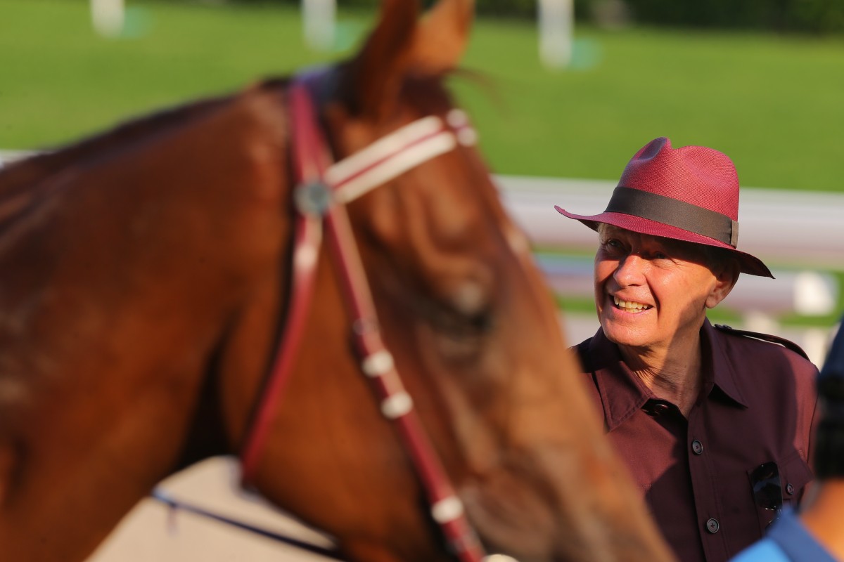 John Moore looks over Aethero. Photos: Kenneth Chan