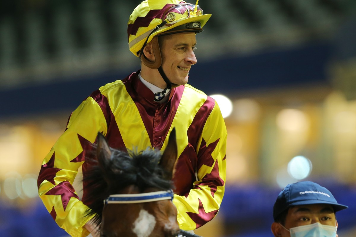 Blake Shinn rides a winner at Happy Valley this season. Photos: Kenneth Chan