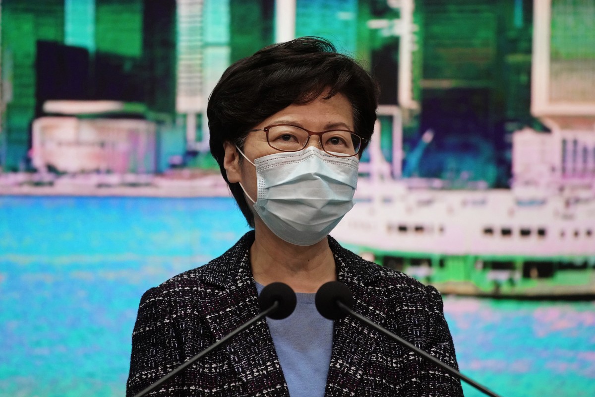 Hong Kong Chief Executive Carrie Lam said Hong Kong education has been 'infiltrated'.