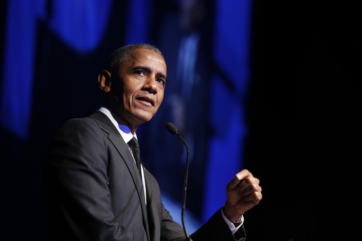 Former US President Barack Obama spoke at two livestreamed graduation events on Saturday, and plans to participate in a star-studded YouTube event on June 6. (AP Photo/Jason DeCrow, File)
