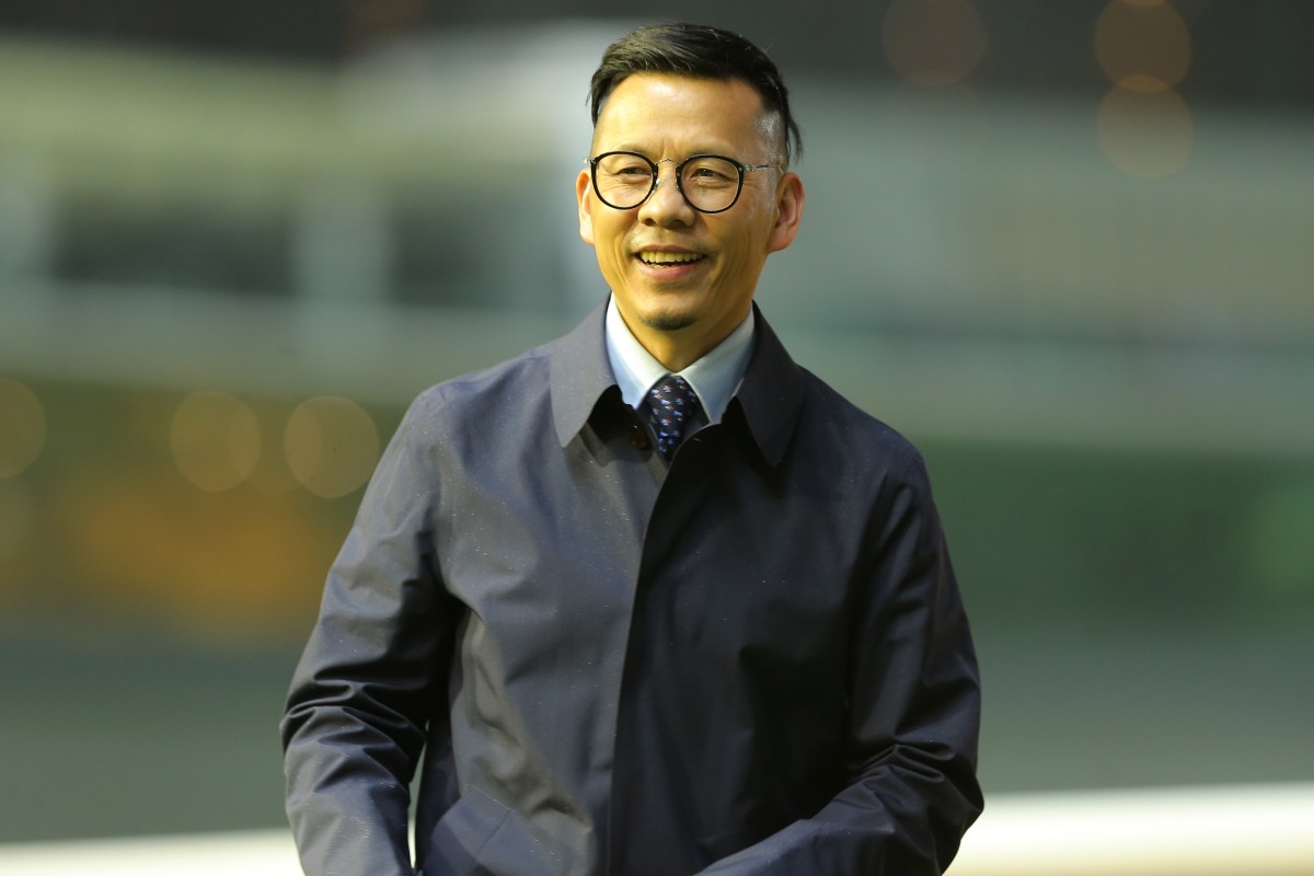 Frankie Lor celebrates a winner at Happy Valley this season. Photos: Kenneth Chan