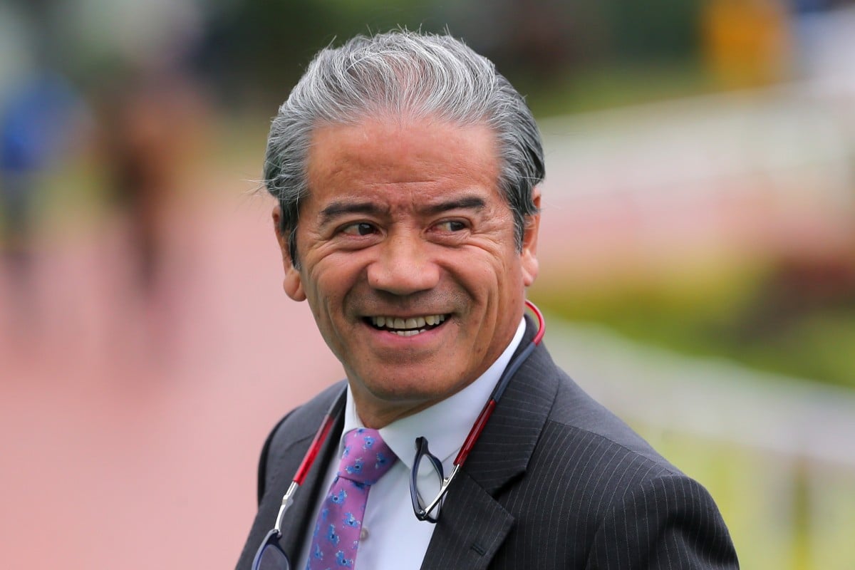 Tony Cruz is all smiles after one of his 61 winners so far this season. Photos: Kenneth Chan