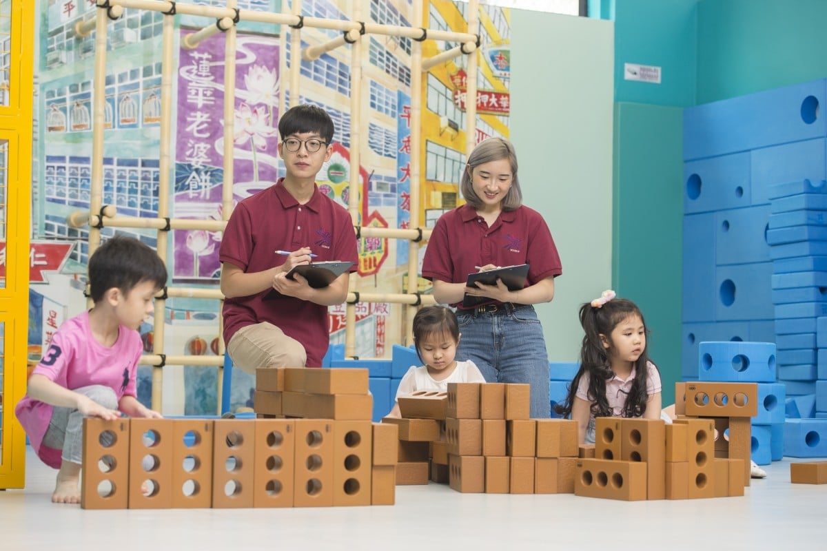 Want to have a job that makes a difference? Try Early Childhood Education, like these students at Pamela Peck Discovery Space at Yew Chung College of Early Childhood Education.
