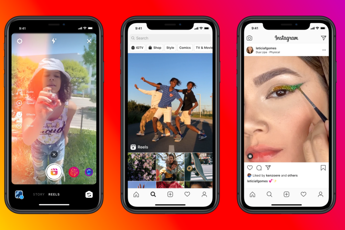 This gives us some idea of what Reels content will look like. Image: Instagram viaTechCrunch Twitter