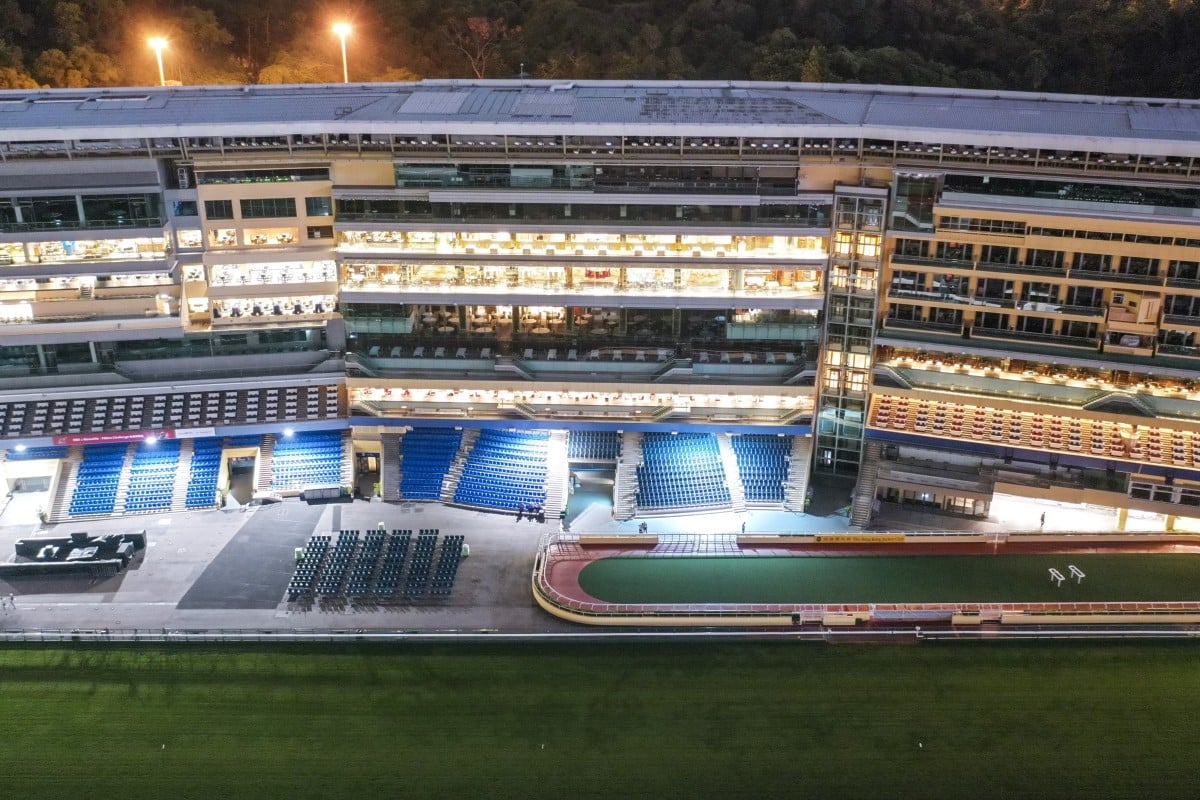 Happy Valley is deserted on September 18 after the Hong Kong Jockey Club decided to cancel a race meeting. Photo: Martin Chan