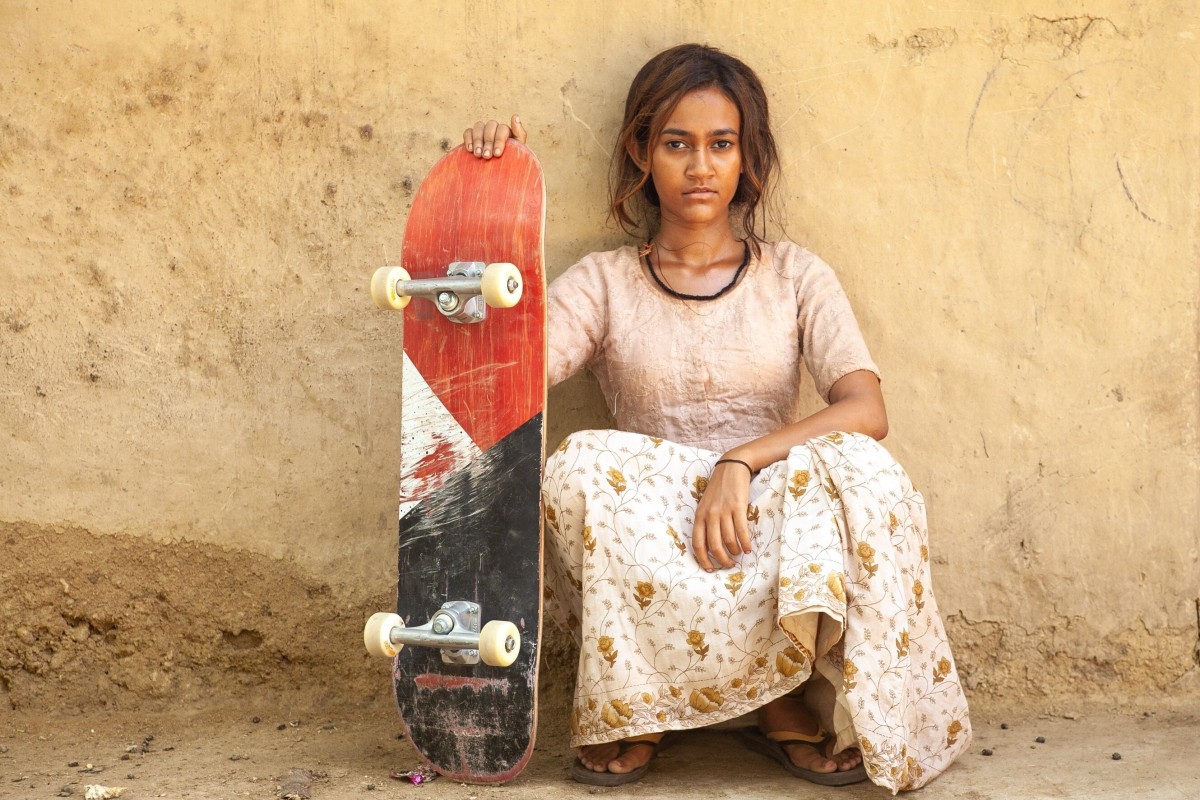 One girl, her board, and a big dream. Photo: Netflix