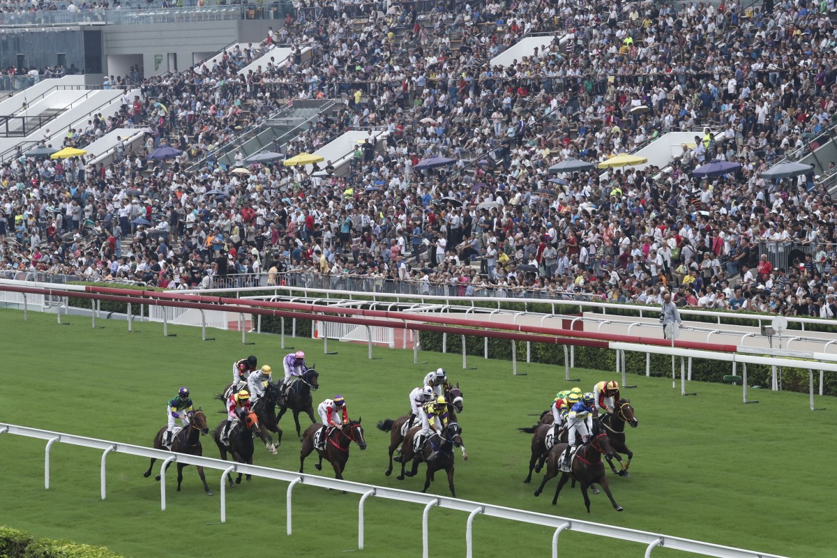 Horses race at Sha Tin on opening day in 2018. Photos: Kenneth Chan