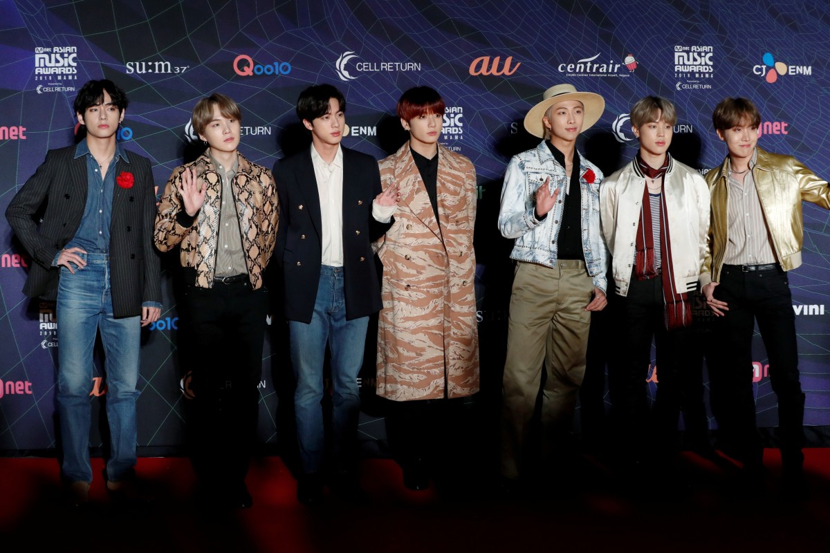 BTS broke records with their first single entirely in English, ‘Dynamite’. Photo: Reuters