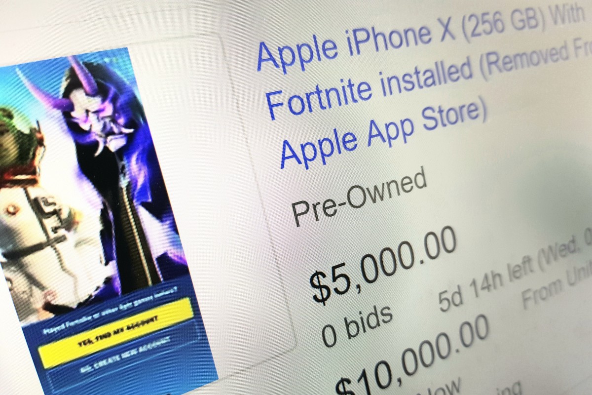 Fortnite iPhones list for thousands on as Apple pulls game from App Store