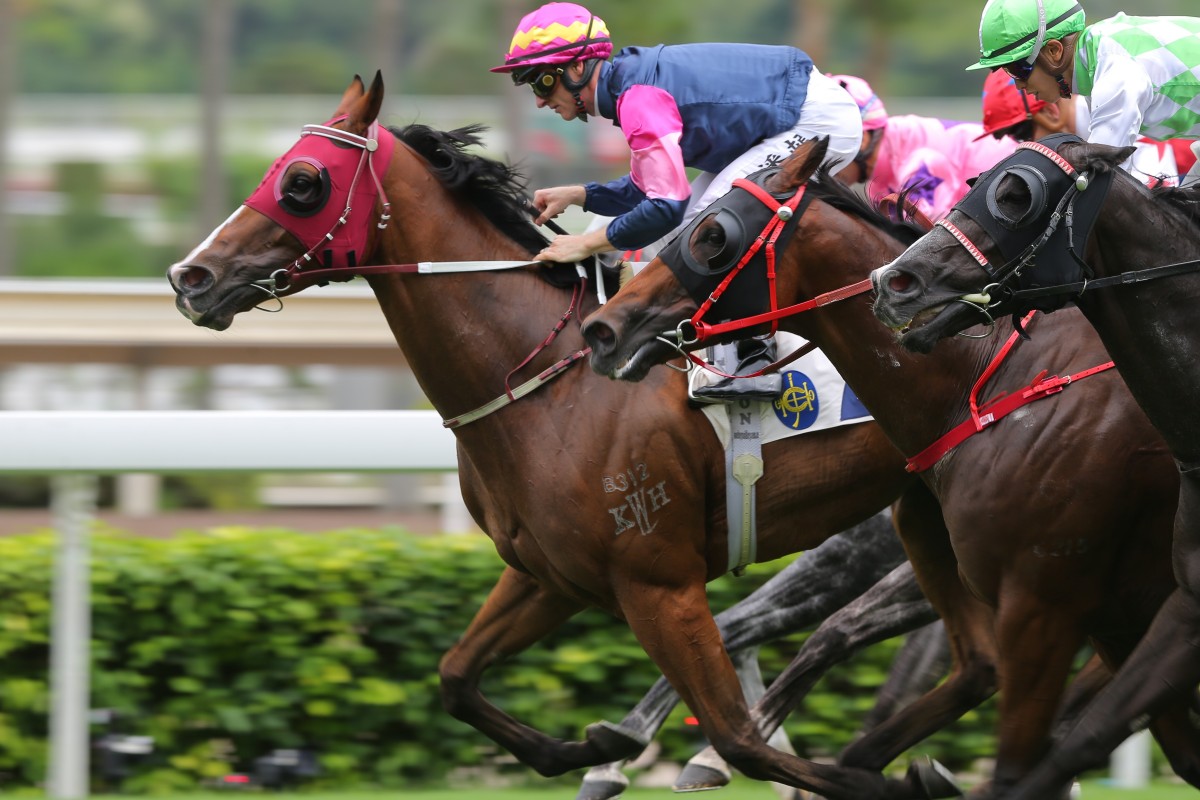 Thanks Forever wins the Group Three Sha Tin Vase last season. Photos: Kenneth Chan