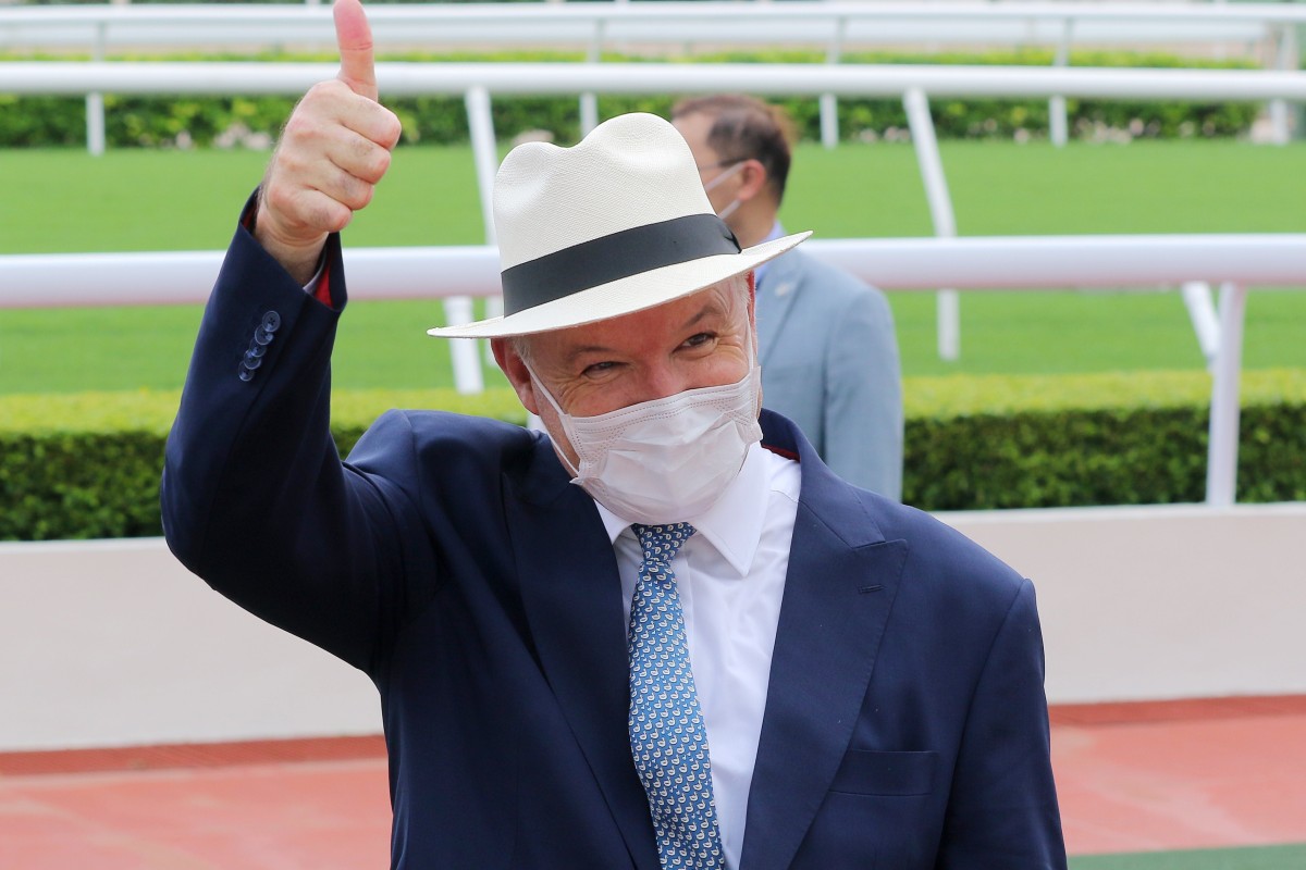 David Hayes returns to Hong Kong with a bang at Sha Tin on Sunday. Photo: Kenneth Chan