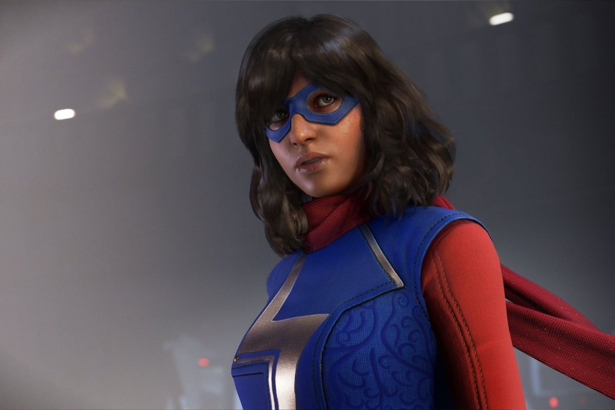Kamala Khan plays Ms Marvel in 'Marvel's Avengers' game.