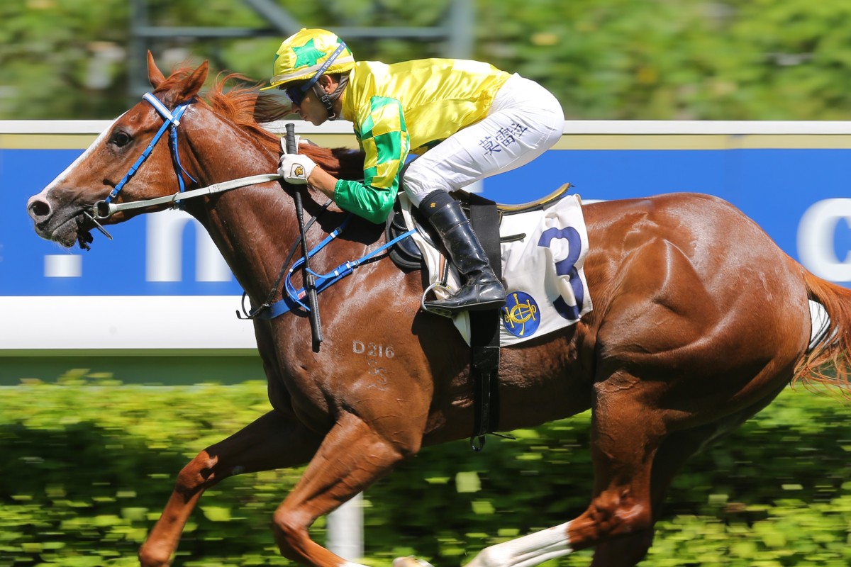 Sky Field wins comfortably under Joao Moreira last season. Photos: Kenneth Chan